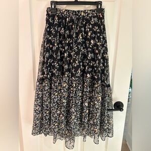 Ralph Lauren Midi Floral Skirt